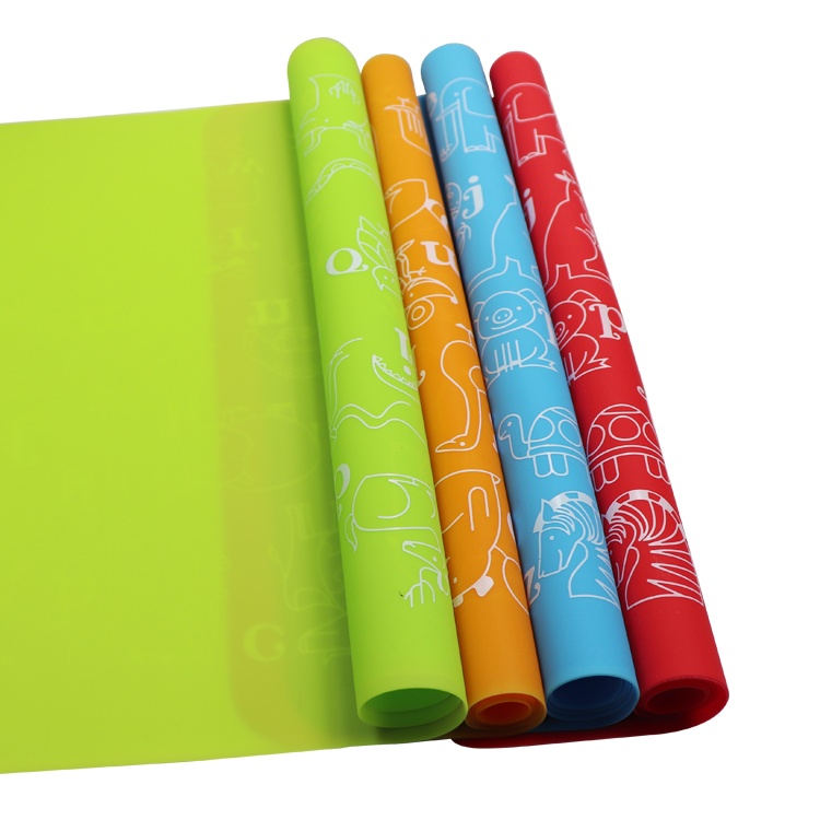 嬰幼兒硅膠墊，硅膠餐墊定制加工